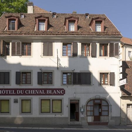 Hôtel du Cheval-Blanc La Chaux De Fonds Buitenkant foto